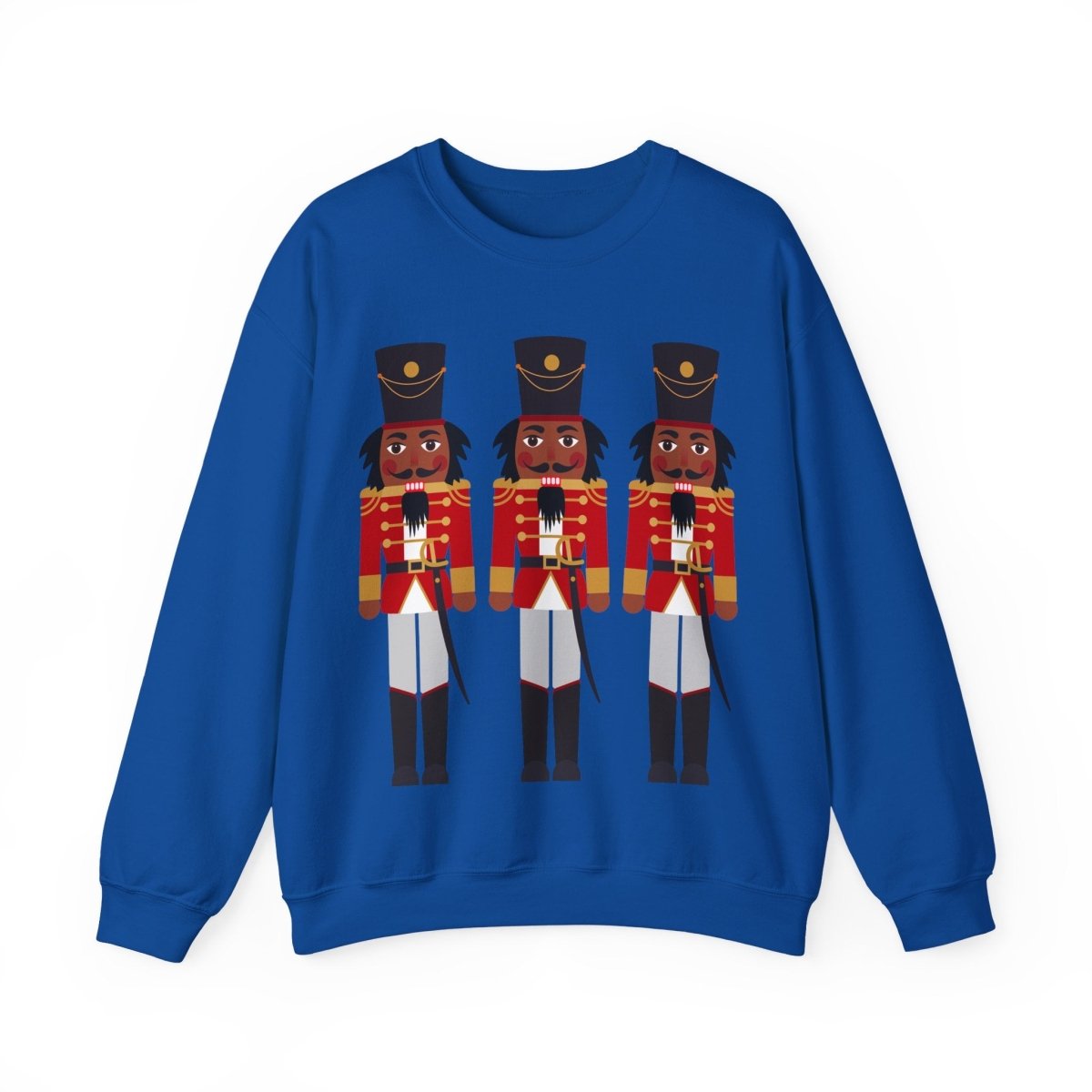 Nutcracker Soldiers Sweatshirt - Afrocentric Art by The Trini Gee