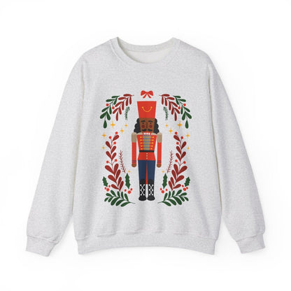 Nutcracker Sweatshirt - Afrocentric Art by The Trini Gee