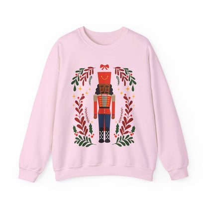 Nutcracker Sweatshirt - Afrocentric Art by The Trini Gee