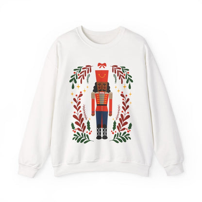 Nutcracker Sweatshirt - Afrocentric Art by The Trini Gee