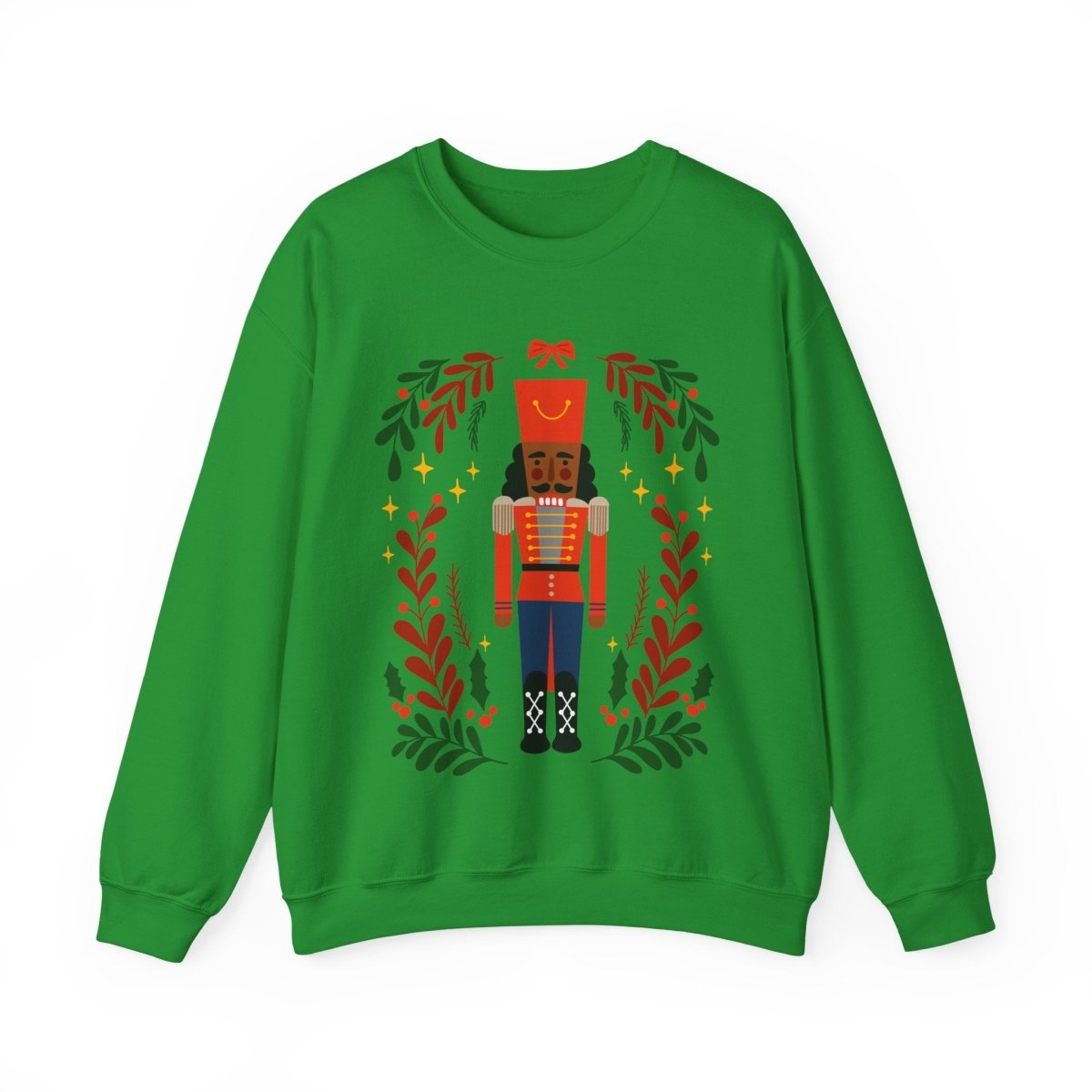 Nutcracker Sweatshirt - Afrocentric Art by The Trini Gee