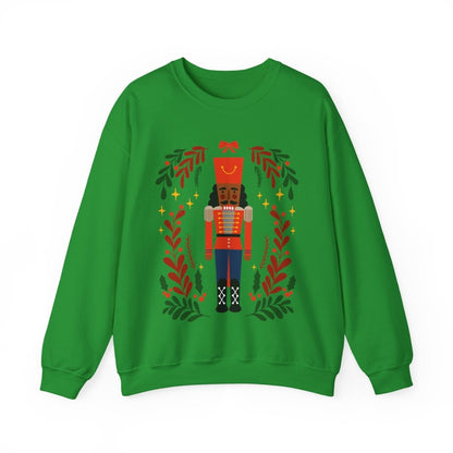 Nutcracker Sweatshirt - Afrocentric Art by The Trini Gee