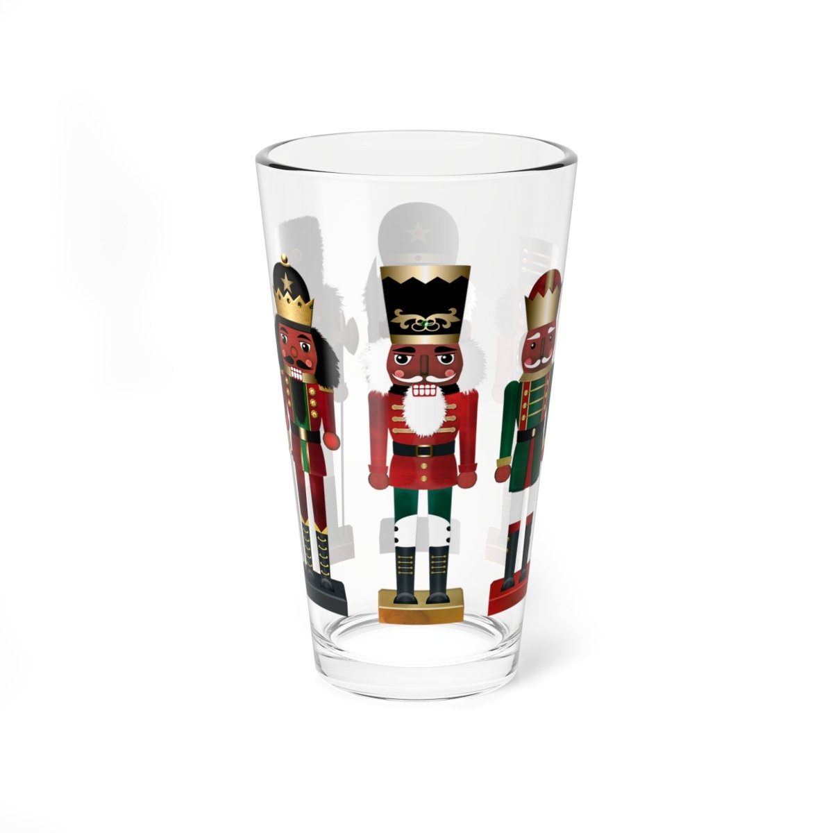 Nutcrackers 16oz Glass - The Trini Gee