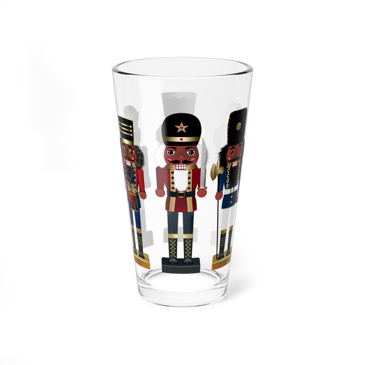 Nutcrackers 16oz Glass - The Trini Gee