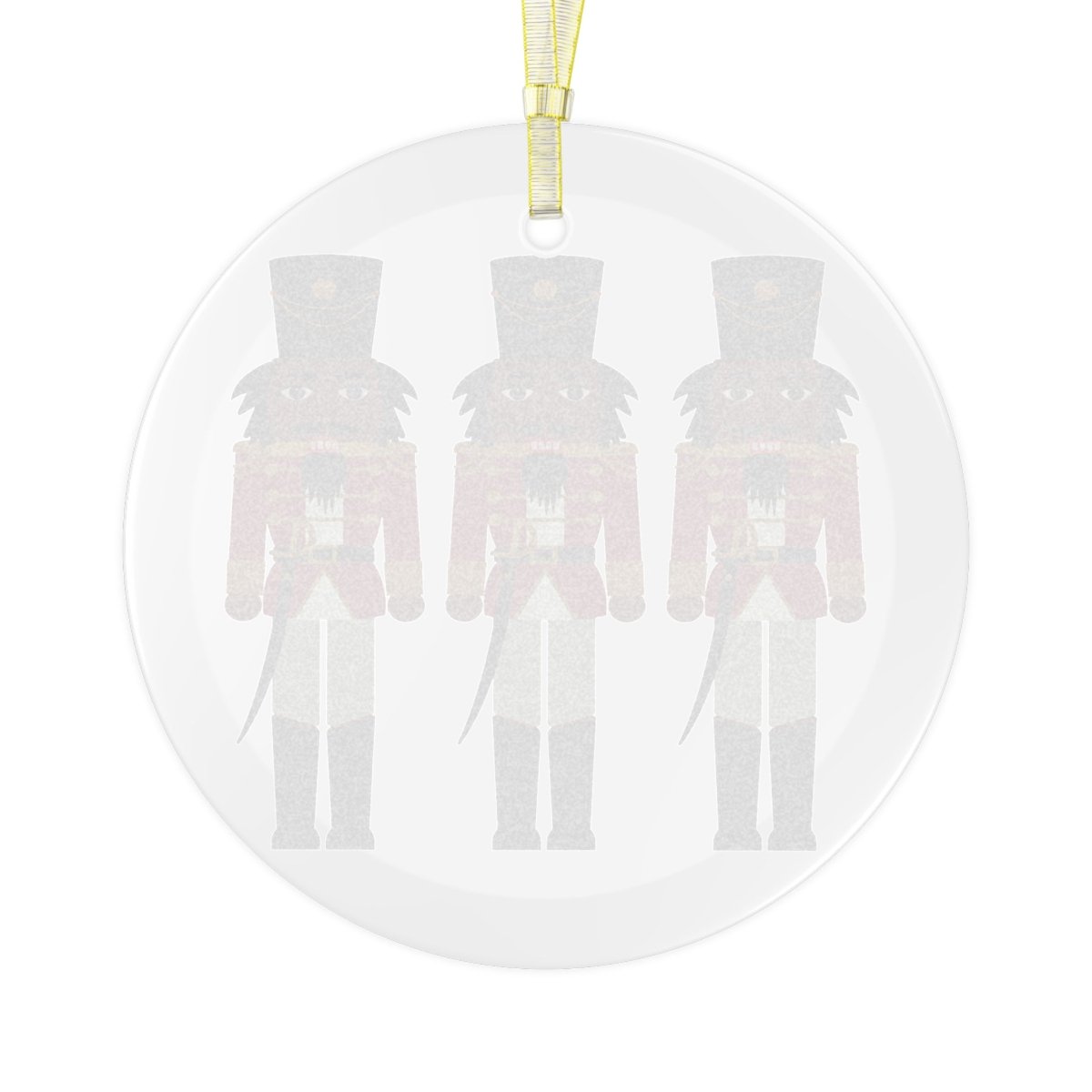 Nutcrackers Glass Ornament - Afrocentric Art by The Trini Gee