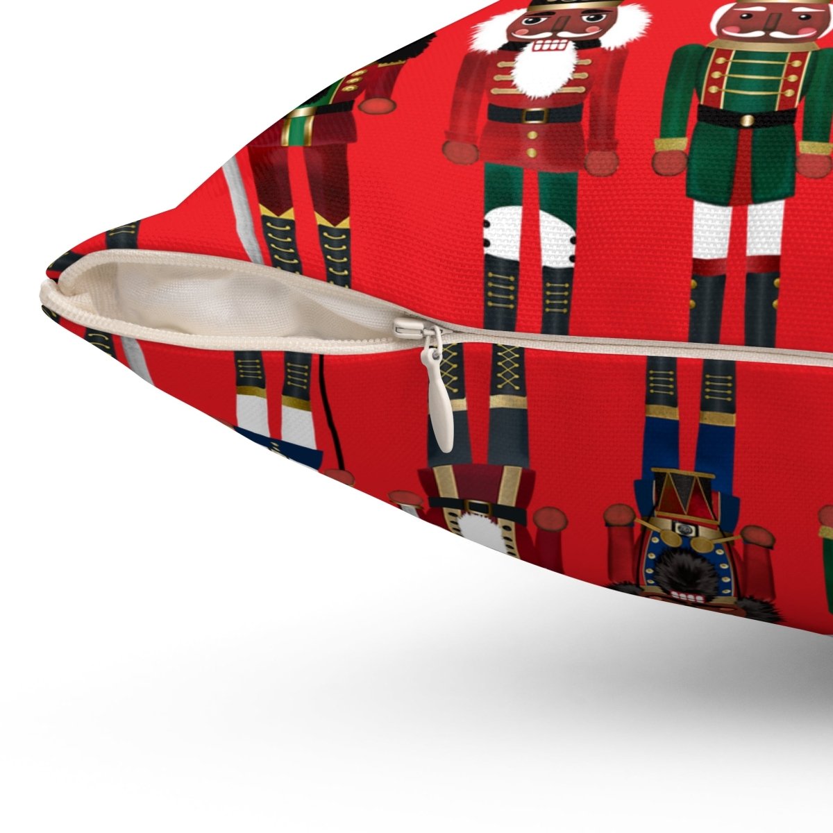 Nutcrackers Pillow - Afrocentric Art by The Trini Gee