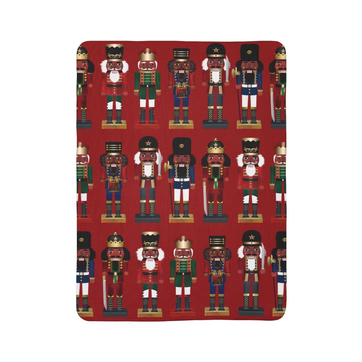 Nutcrackers Sherpa Blanket - The Trini Gee