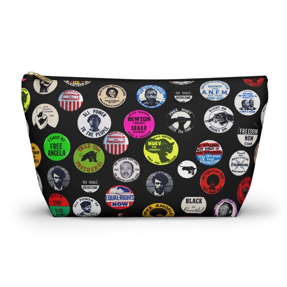 Panther Party Accessory Pouch - Afrocentric Art by The Trini Gee