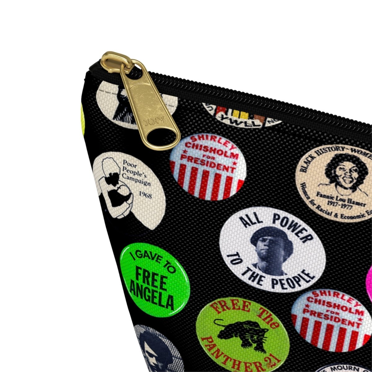 Panther Party Accessory Pouch - Afrocentric Art by The Trini Gee