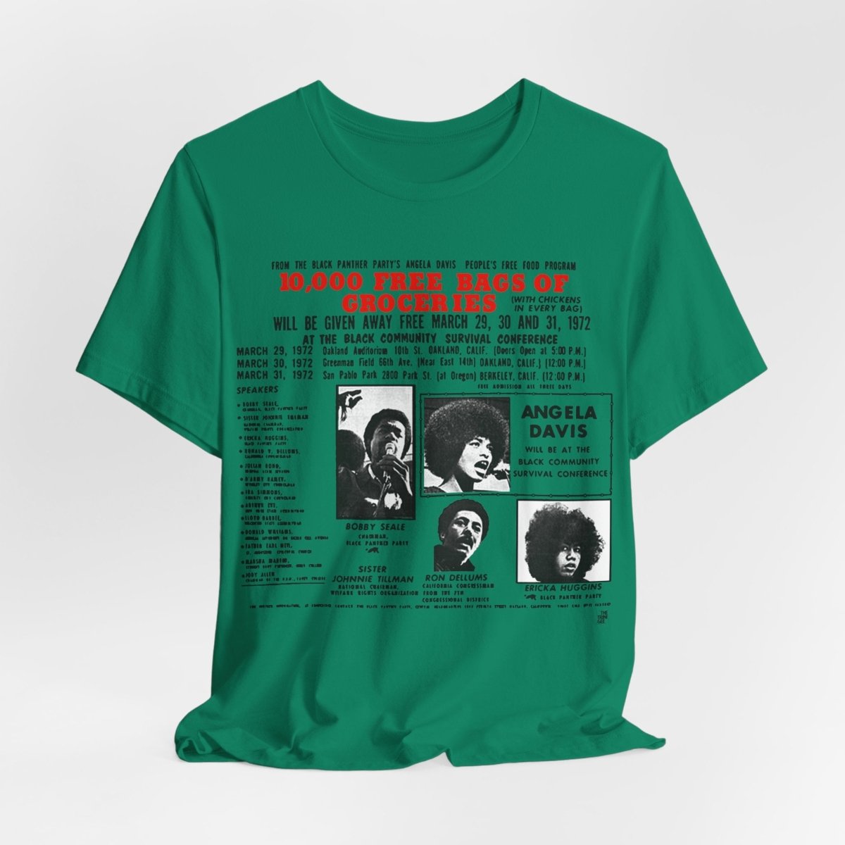Panther Party Activism Shirt - Afrocentric Art by The Trini Gee