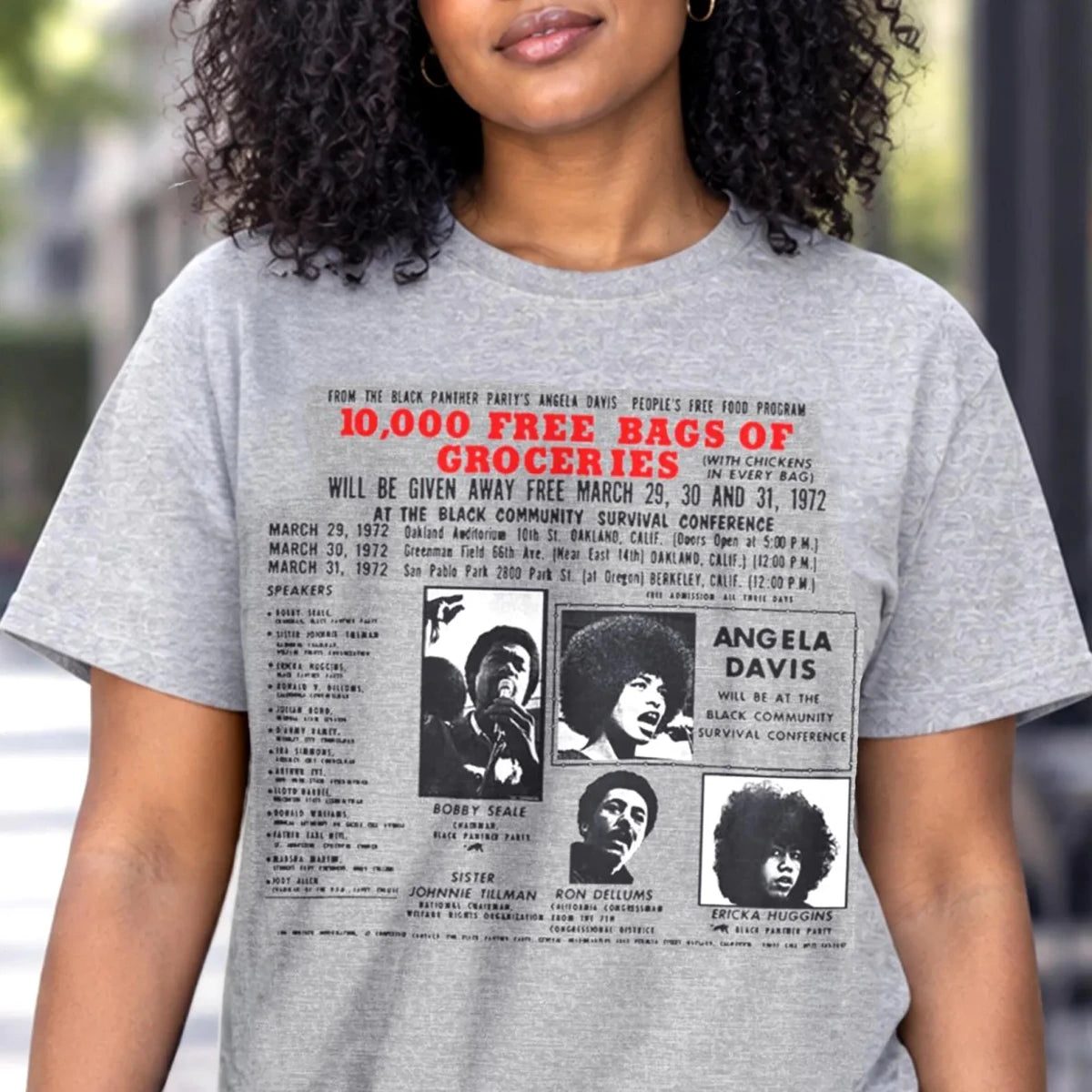 Panther Party Activism Shirt - Afrocentric Art by The Trini Gee