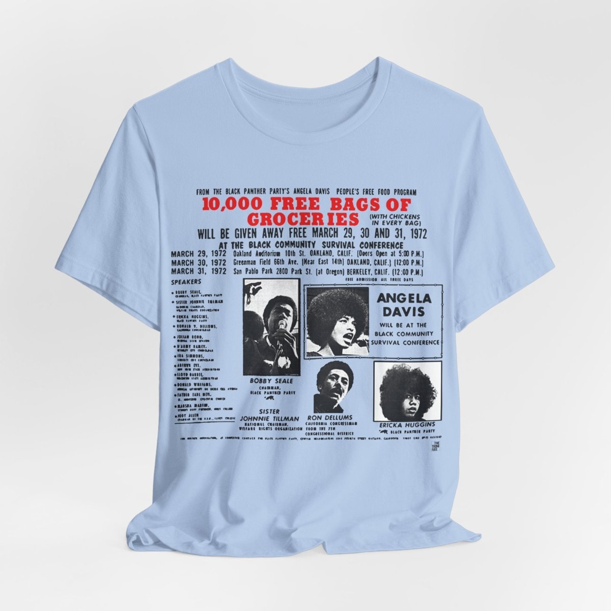 Panther Party Activism Shirt - Afrocentric Art by The Trini Gee