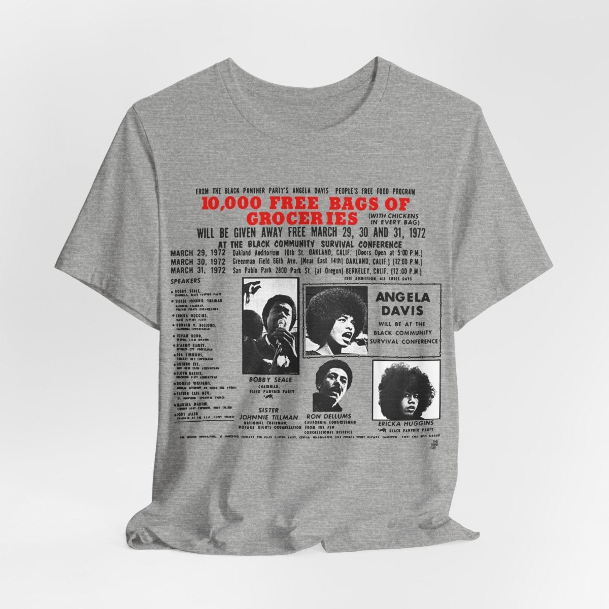 Panther Party Activism Shirt - Afrocentric Art by The Trini Gee