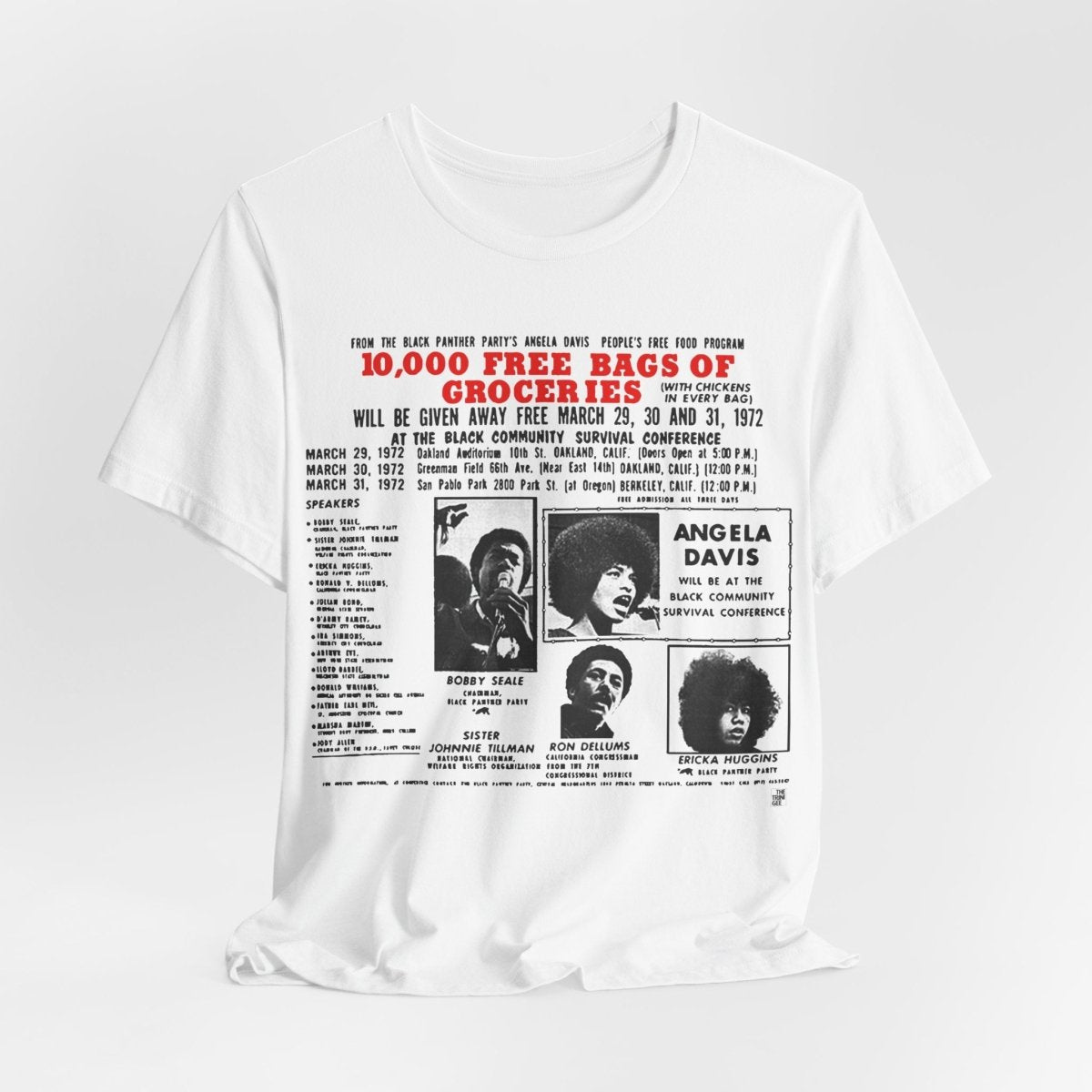 Panther Party Activism Shirt - Afrocentric Art by The Trini Gee