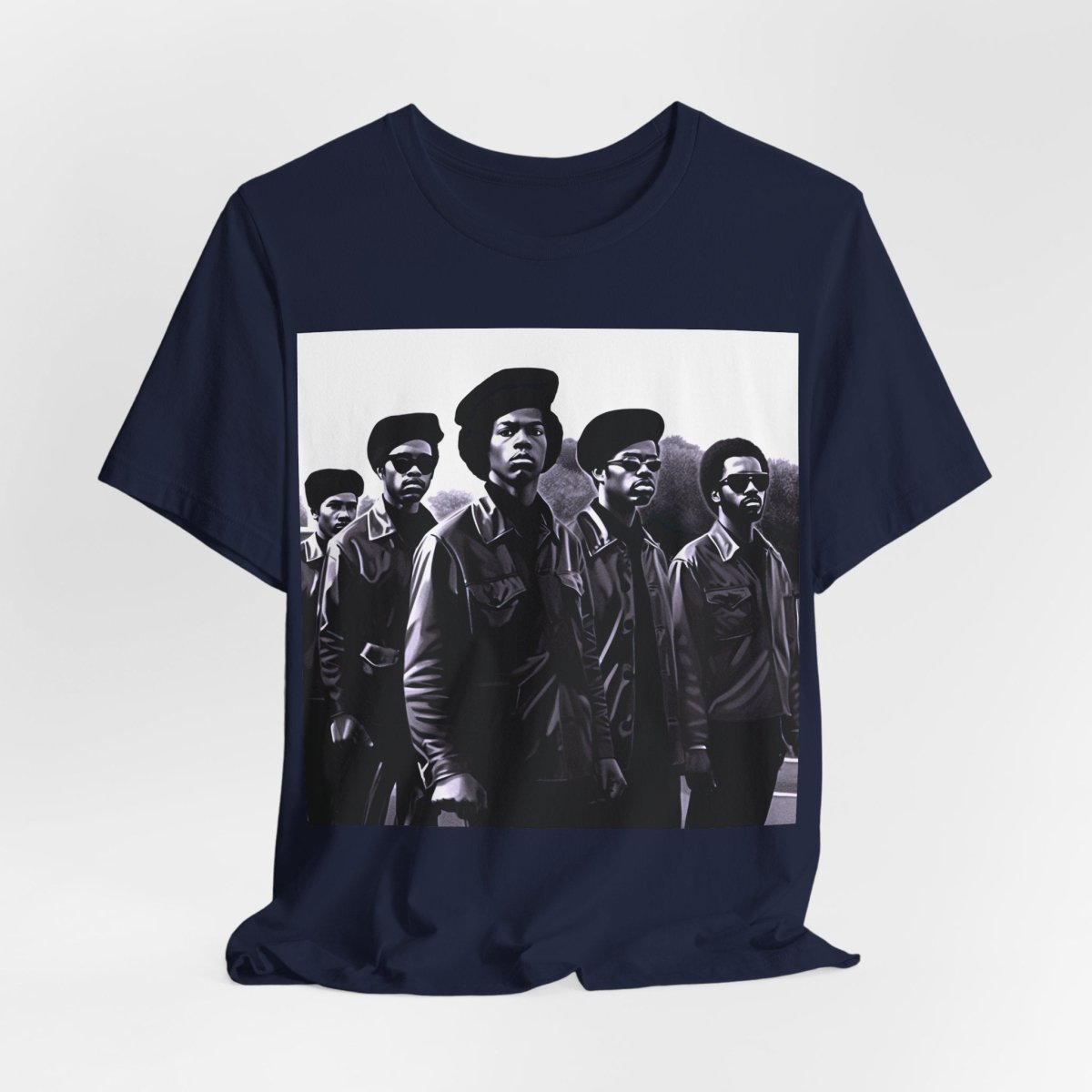 Panther Party Men Shirt - Afrocentric Art by The Trini Gee