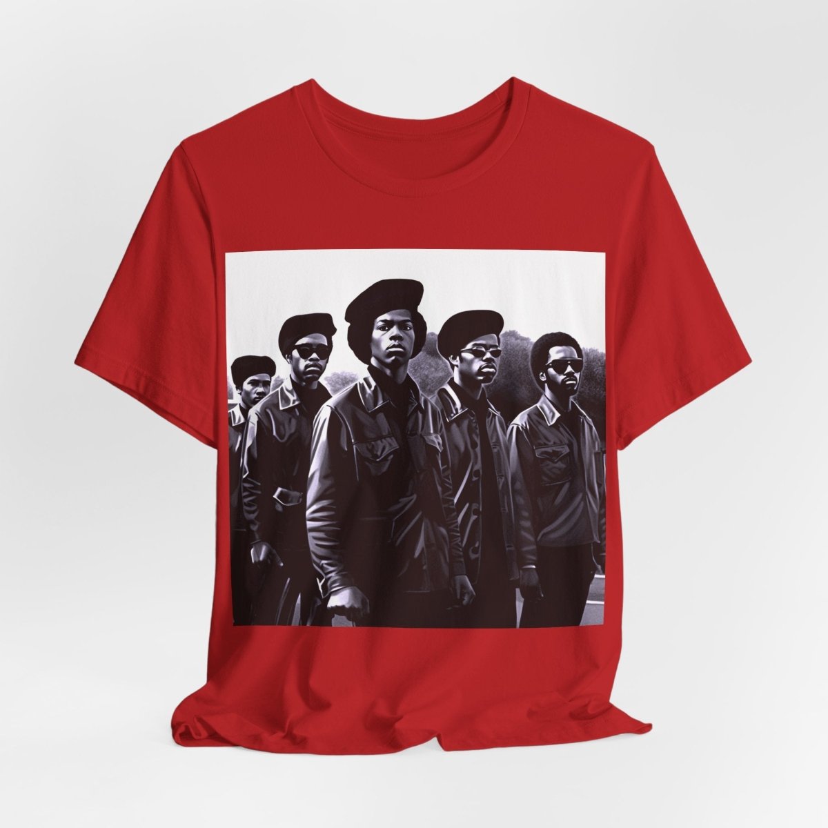 Panther Party Men Shirt - Afrocentric Art by The Trini Gee