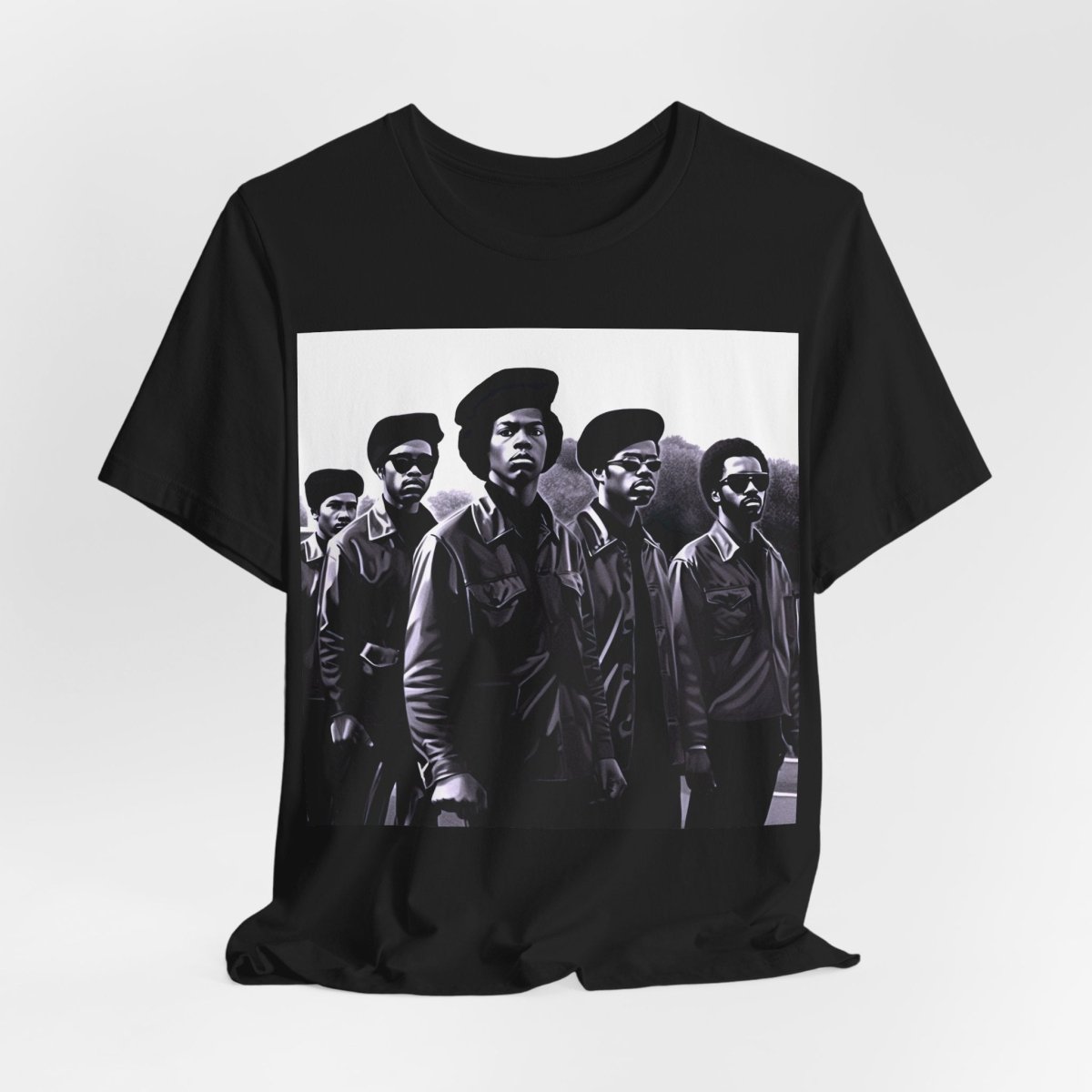 Panther Party Men Shirt - Afrocentric Art by The Trini Gee