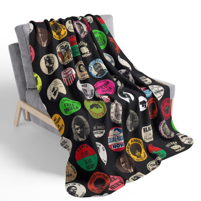 Panther Party Sherpa Blanket - The Trini Gee