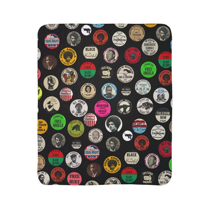 Panther Party Sherpa Blanket - The Trini Gee