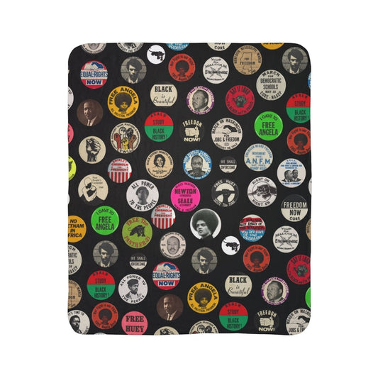 Panther Party Sherpa Blanket - The Trini Gee