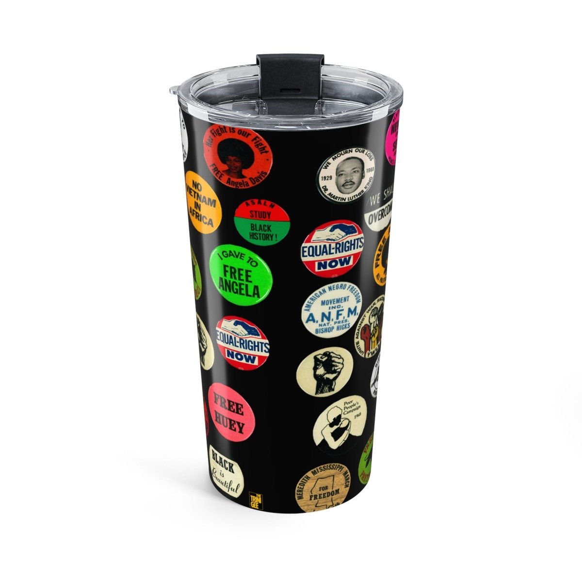 Panther Party Tumbler - Afrocentric Art by The Trini Gee