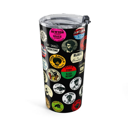 Panther Party Tumbler - Afrocentric Art by The Trini Gee