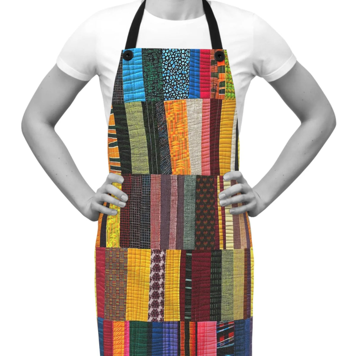 Patchwork Apron - The Trini Gee