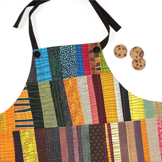 Patchwork Apron - The Trini Gee
