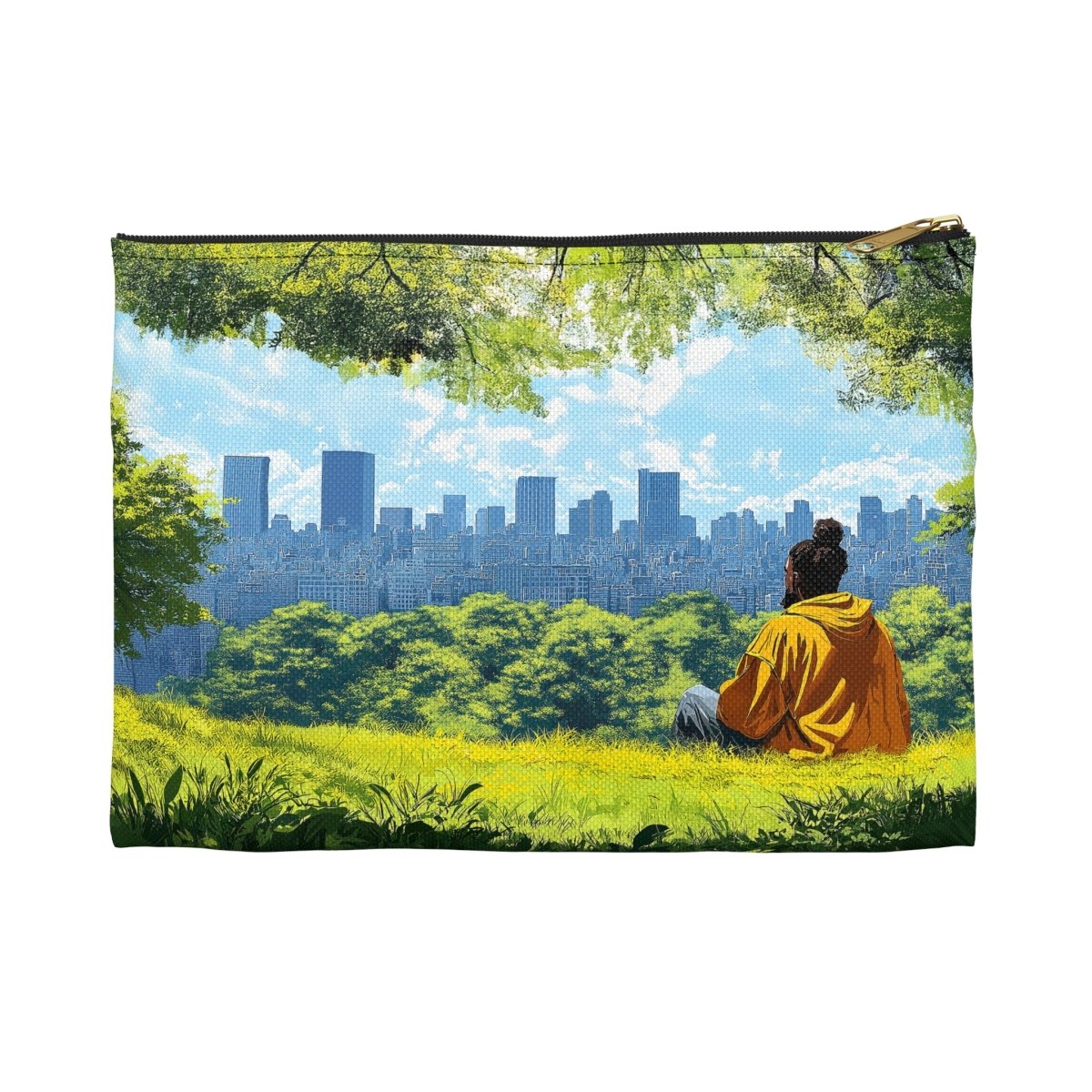 Peaceful City Pouch - The Trini Gee