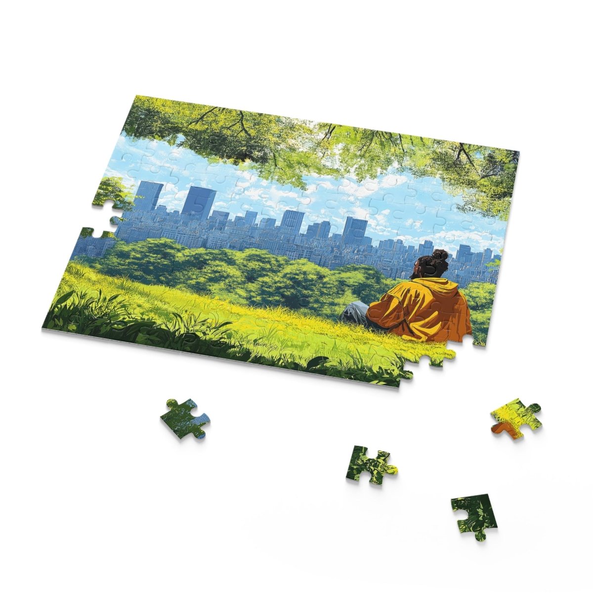 Peaceful City Puzzle - The Trini Gee