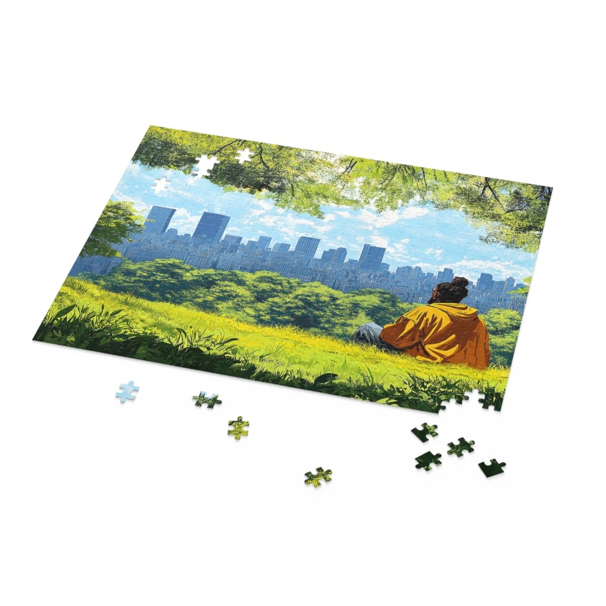 Peaceful City Puzzle - The Trini Gee