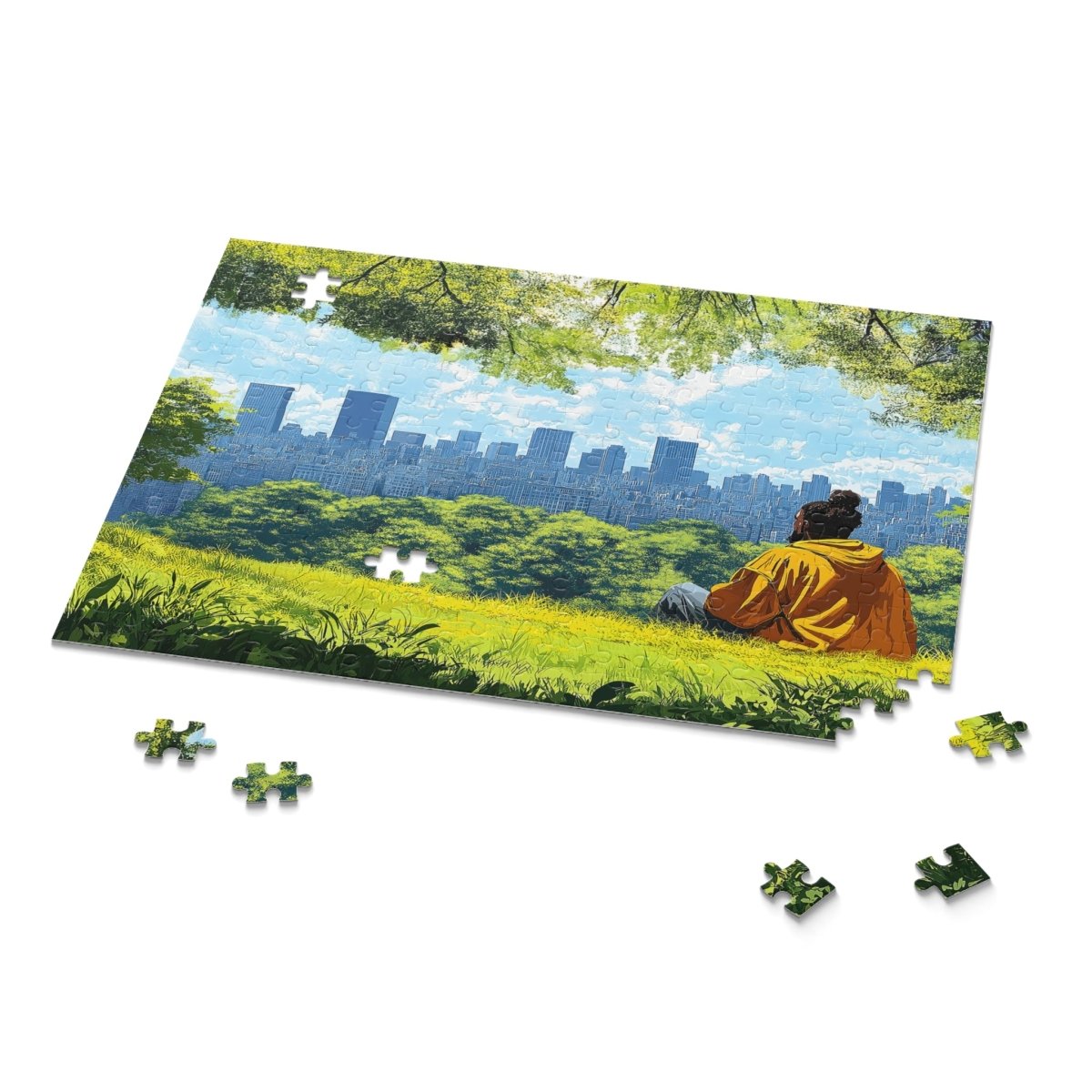 Peaceful City Puzzle - The Trini Gee