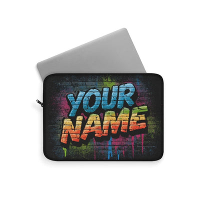 Personalized Graffiti Laptop Sleeve - Afrocentric Art by The Trini Gee