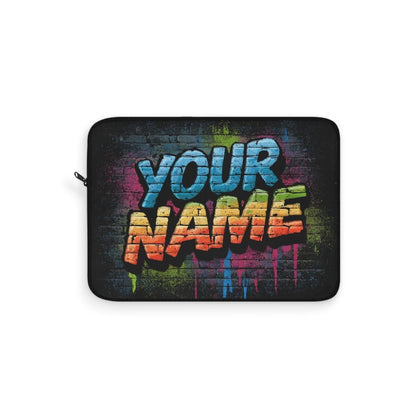 Personalized Graffiti Laptop Sleeve - Afrocentric Art by The Trini Gee