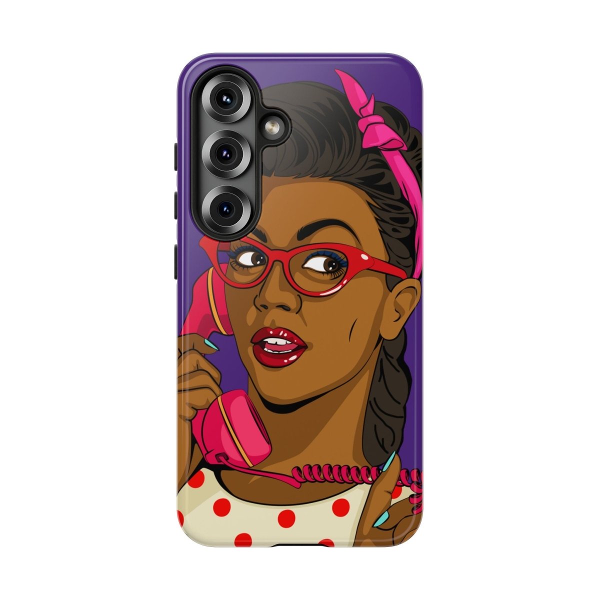 Phone Call Phone Case - Afrocentric Art by The Trini Gee