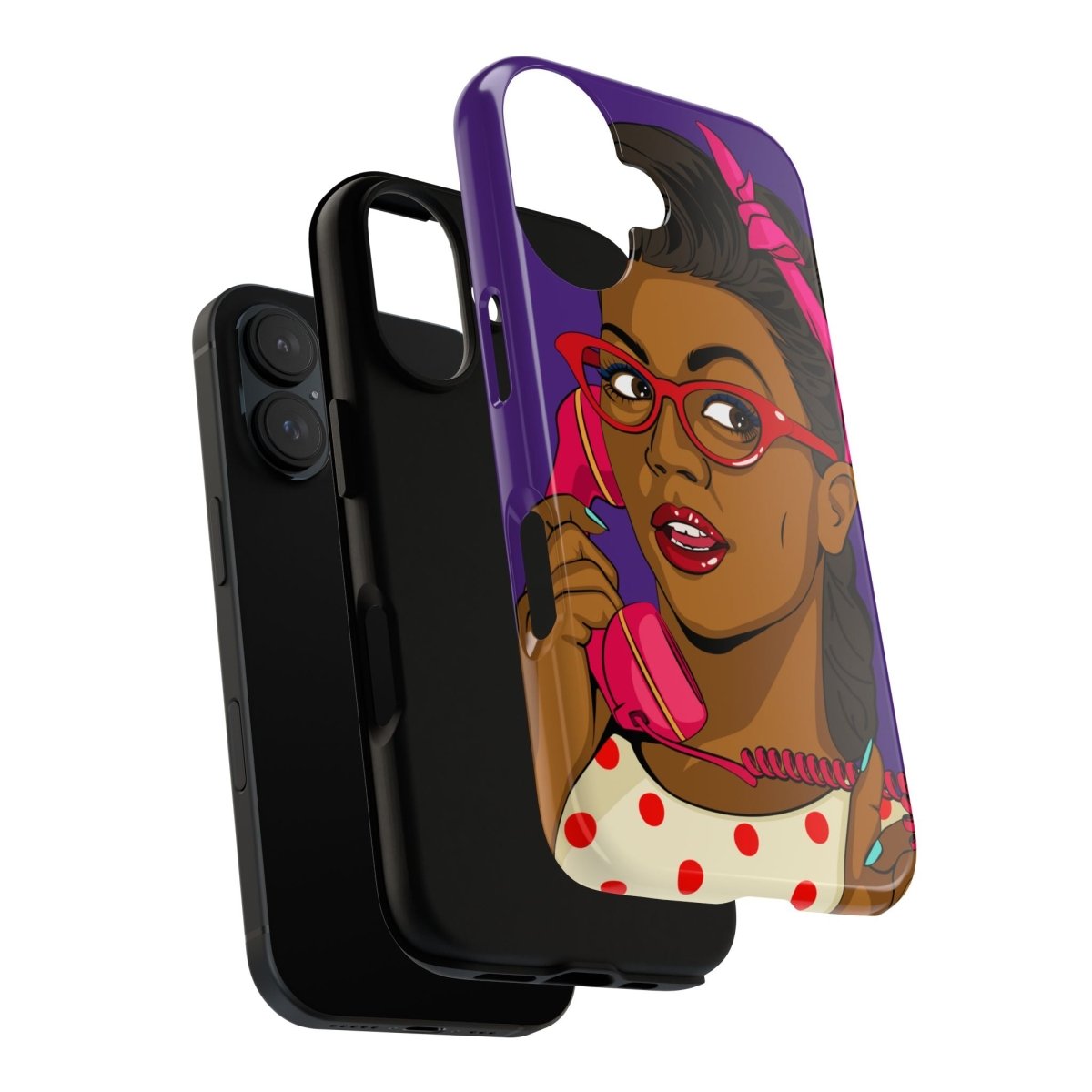 Phone Call Phone Case - Afrocentric Art by The Trini Gee