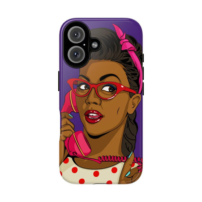 Phone Call Phone Case - Afrocentric Art by The Trini Gee