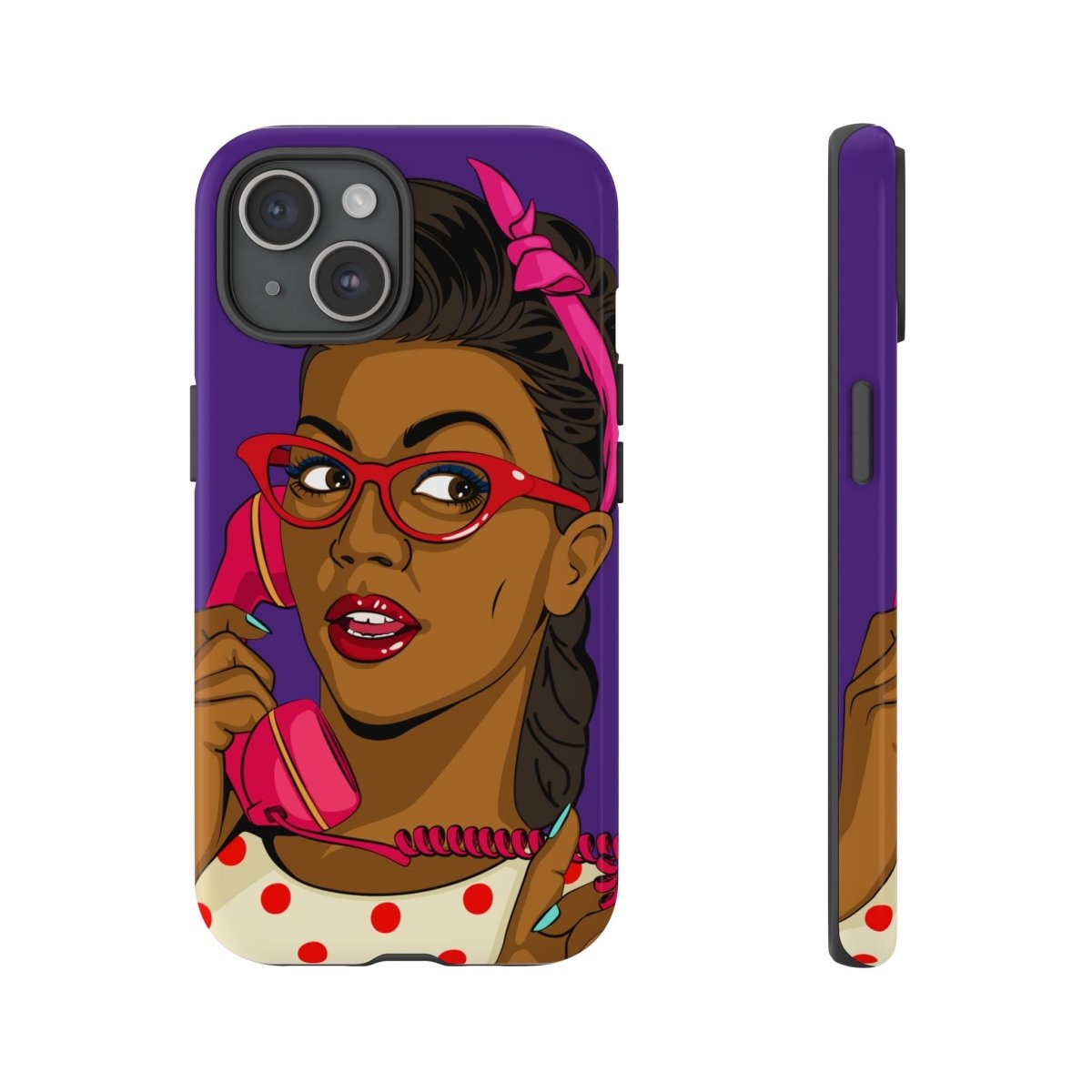 Phone Call Phone Case - Afrocentric Art by The Trini Gee