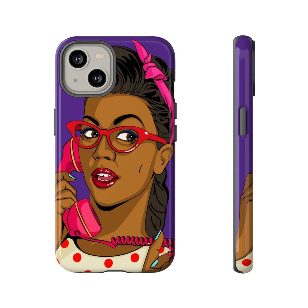 Phone Call Phone Case - Afrocentric Art by The Trini Gee