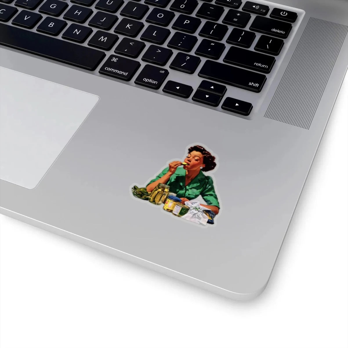 Pickle Bite Sticker - Afrocentric Art by The Trini Gee