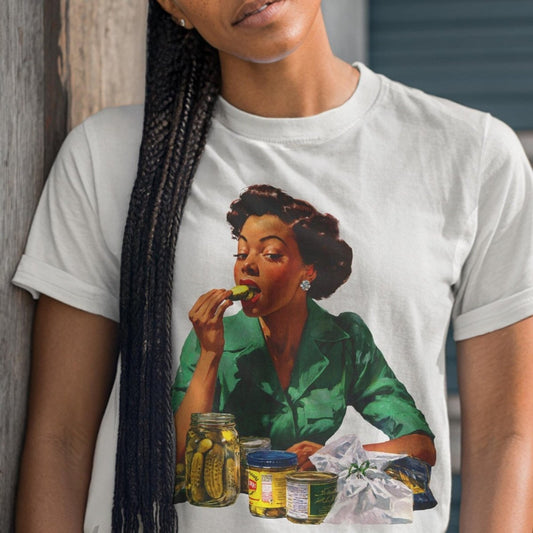Pickle Snack Shirt - Afrocentric Art by The Trini Gee