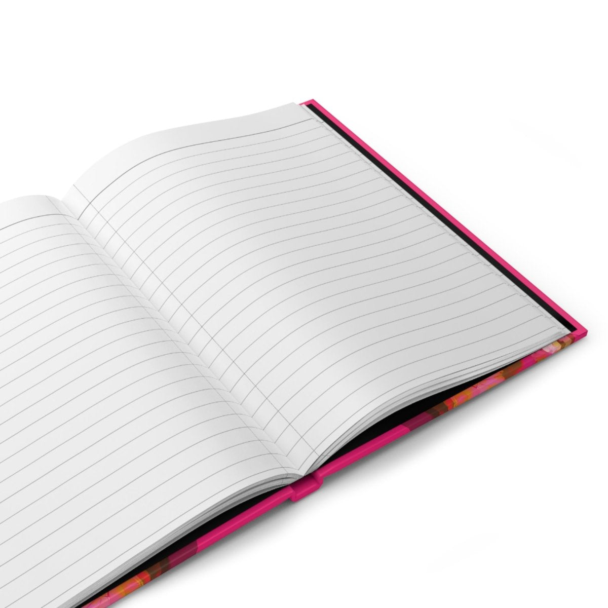 Pink Lady Floral Journal - Afrocentric Art by The Trini Gee