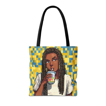 Pixel Girl Tote - The Trini Gee