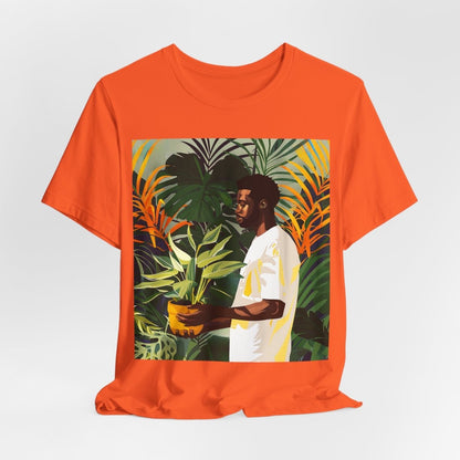 Plant Care T-Shirt - Afrocentric Art by The Trini Gee