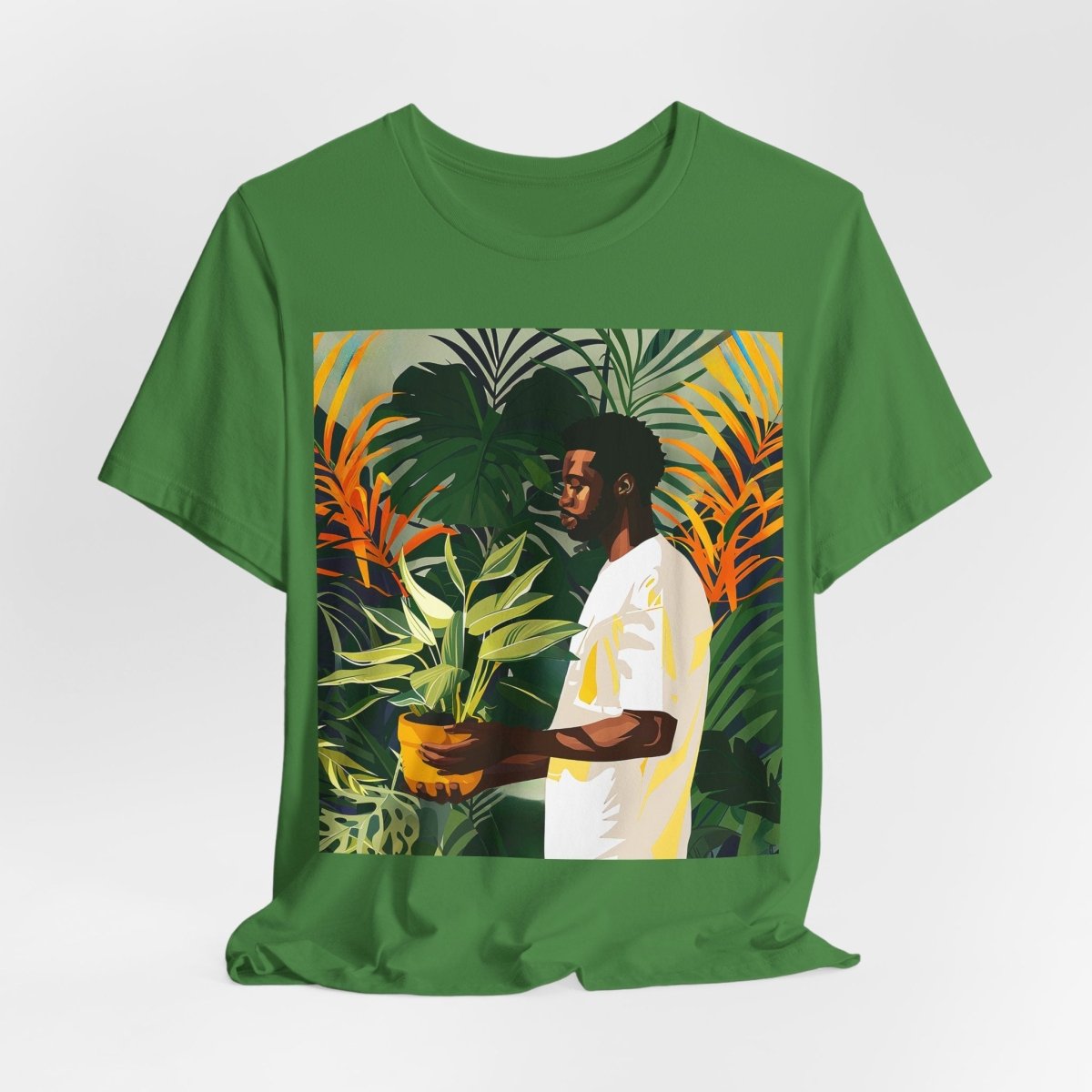 Plant Care T-Shirt - Afrocentric Art by The Trini Gee