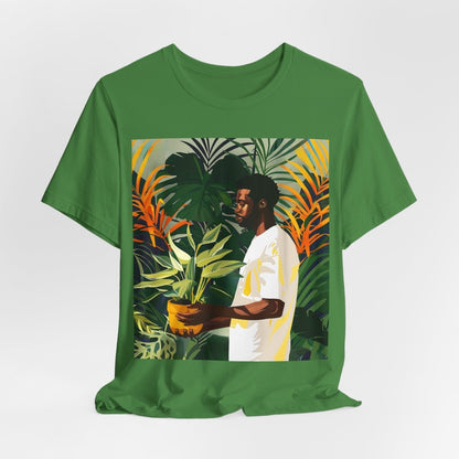 Plant Care T-Shirt - Afrocentric Art by The Trini Gee