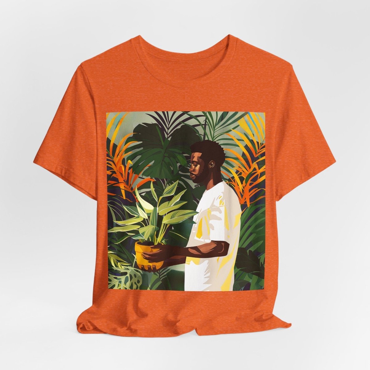 Plant Care T-Shirt - Afrocentric Art by The Trini Gee