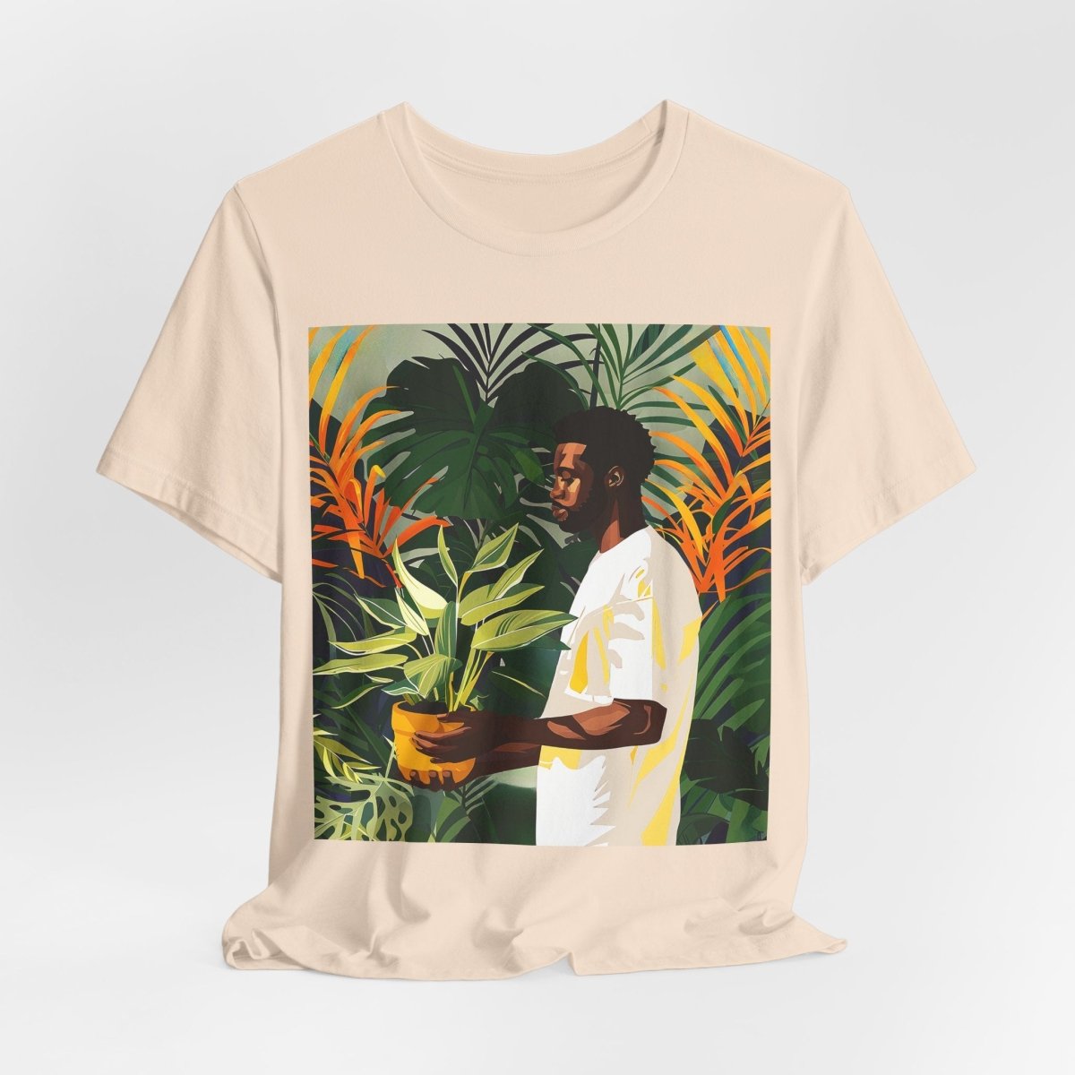 Plant Care T-Shirt - Afrocentric Art by The Trini Gee