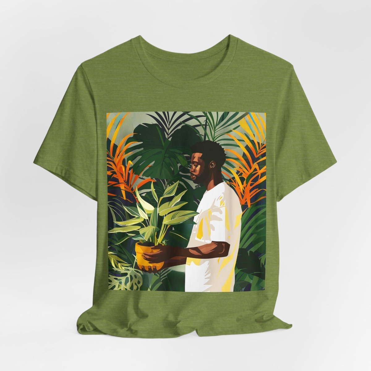 Plant Care T-Shirt - Afrocentric Art by The Trini Gee