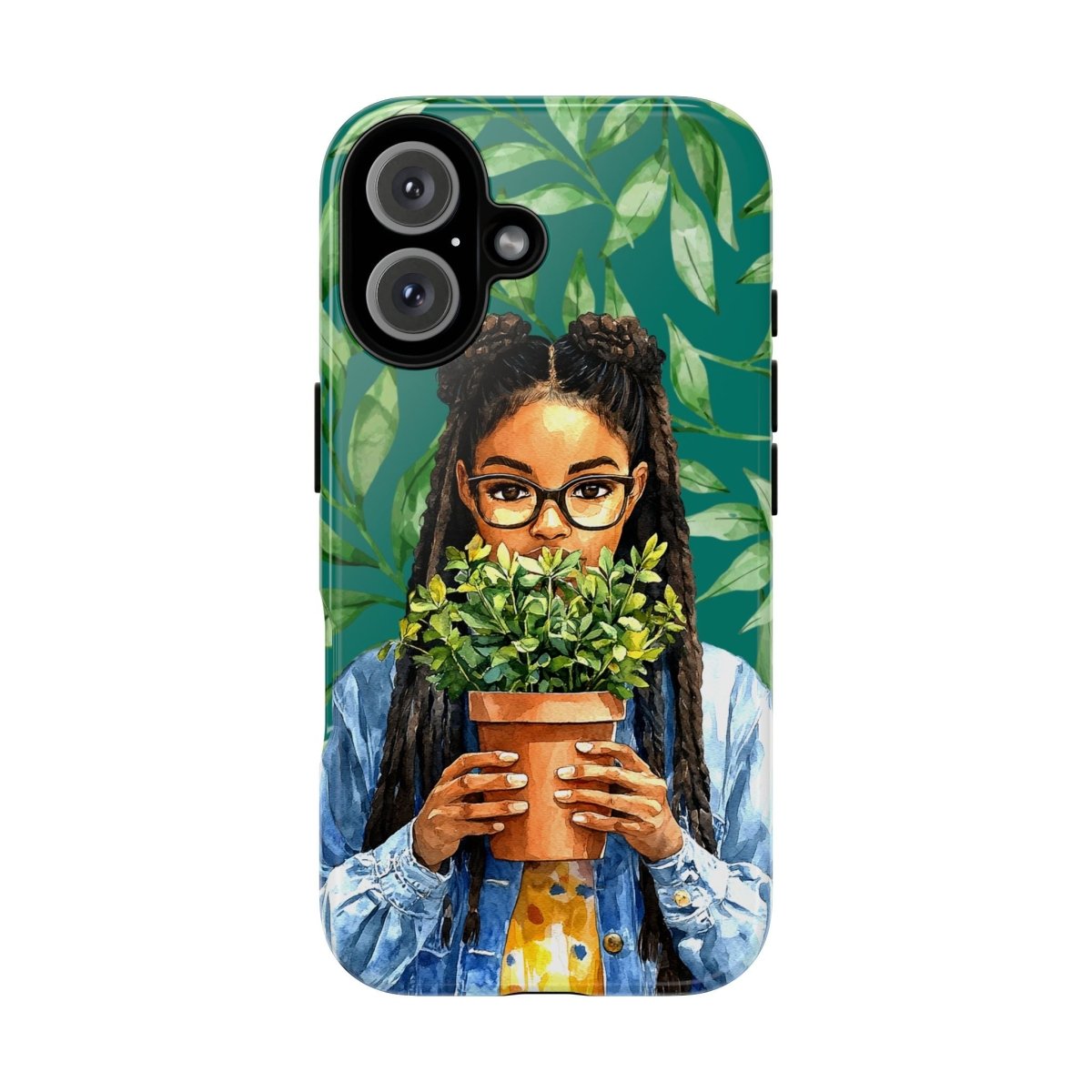 Plant Face Phone Case - The Trini Gee